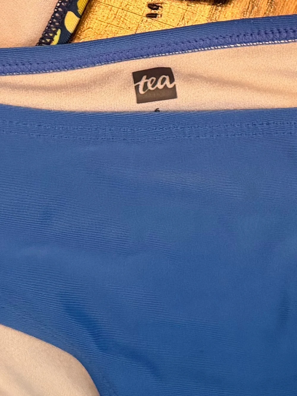 Tea Collection - Girls' Blue Bikini Bottoms lot of 4, size 6